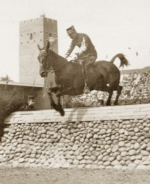 Emmanuel de Blommaert belga versenyz s Clonmore nyerte a djugrats egyni bronz rmt Stockholmban 1912-ben.